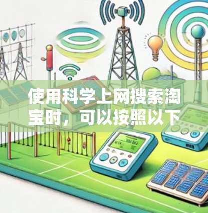 使用科学上网搜索淘宝时，可以按照以下步骤进行