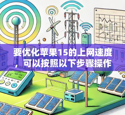 要优化苹果15的上网速度，可以按照以下步骤操作