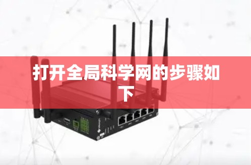 打开全局科学网的步骤如下