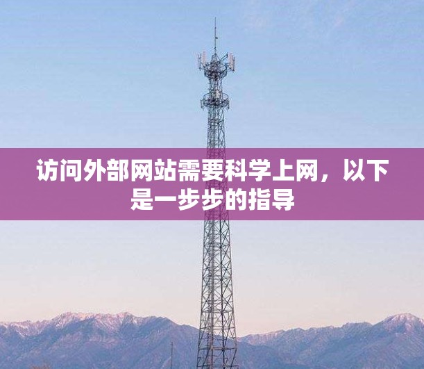 访问外部网站需要科学上网，以下是一步步的指导