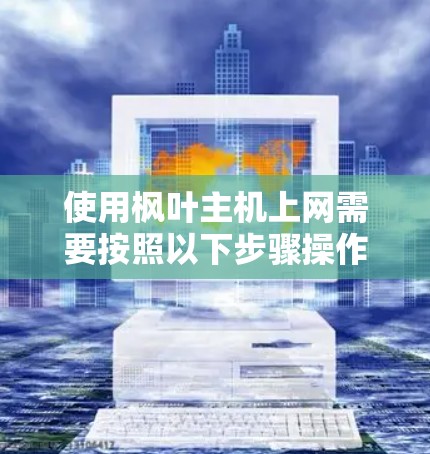 使用枫叶主机上网需要按照以下步骤操作