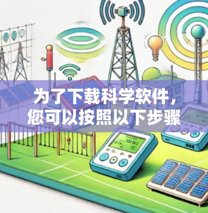 为了下载科学软件，您可以按照以下步骤进行