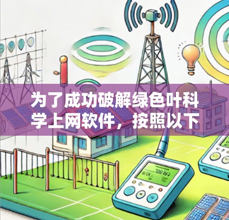 为了成功破解绿色叶科学上网软件，按照以下步骤操作