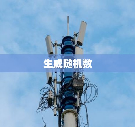 生成随机数
