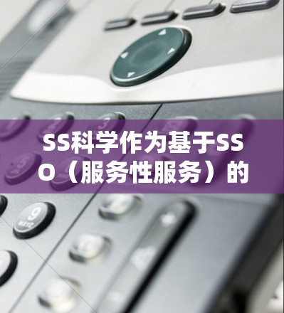 SS科学作为基于SSO（服务性服务）的互联网服务提供商，主要服务于企业和个人用户。以下是对SS科学的详细介绍
