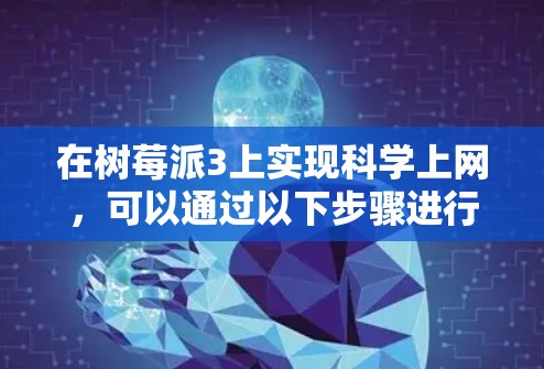在树莓派3上实现科学上网，可以通过以下步骤进行