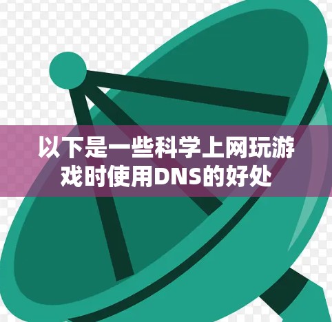 以下是一些科学上网玩游戏时使用DNS的好处