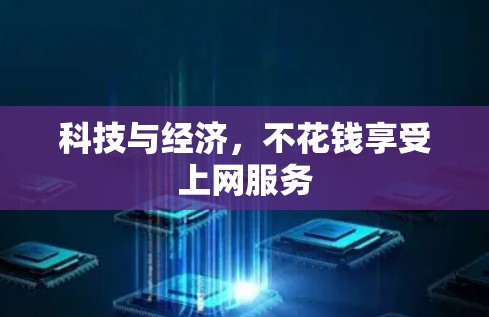 科技与经济，不花钱享受上网服务