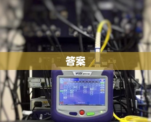 答案