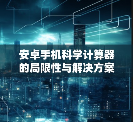 安卓手机科学计算器的局限性与解决方案