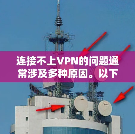 连接不上VPN的问题通常涉及多种原因。以下是一些可能的原因和解决方法