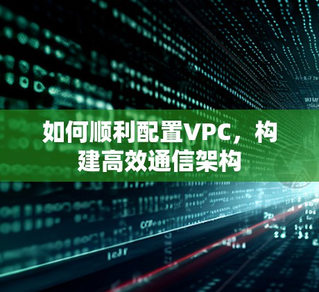 如何顺利配置VPC，构建高效通信架构