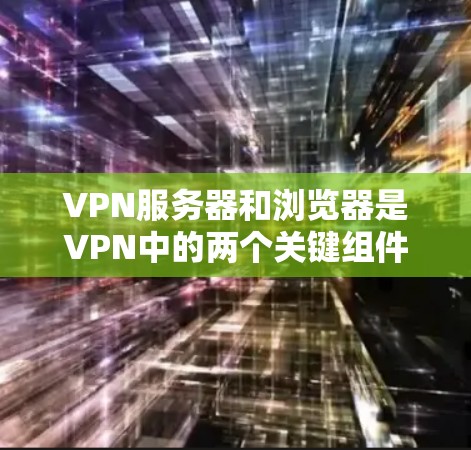 VPN服务器和浏览器是VPN中的两个关键组件，它们在确保用户安全和访问虚拟网络时起着重要作用
