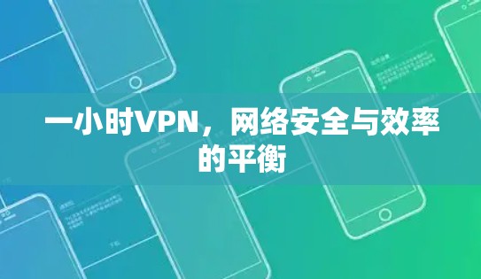 一小时VPN，网络安全与效率的平衡