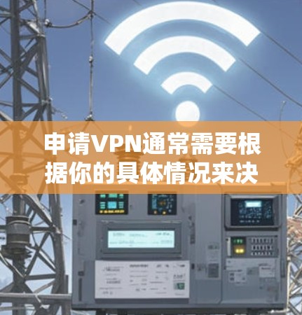申请VPN通常需要根据你的具体情况来决定，以下是一般性的步骤和方法，帮助你了解如何申请VPN