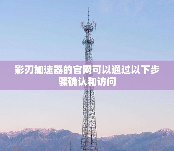 影刃加速器的官网可以通过以下步骤确认和访问