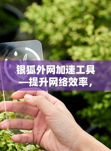 银狐外网加速工具—提升网络效率，助力远程办公