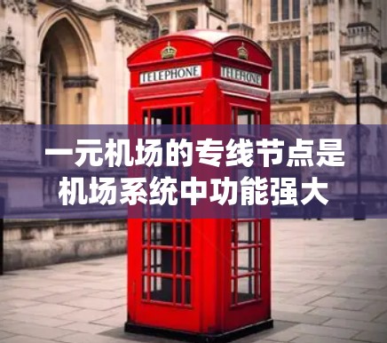 一元机场的专线节点是机场系统中功能强大的关键部分，它们的设计和运作涉及多种高科技元素。以下是关于一元机场专线节点的详细分析