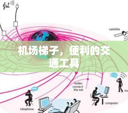 机场梯子，便利的交通工具