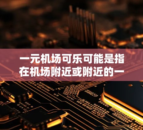 一元机场可乐可能是指在机场附近或附近的一元纸币兑换可乐的活动。通常，机场周边会有各种小吃摊、游戏摊和优惠摊，其中一些会提供可乐服务。具体价格可能会因摊位而异，通常一元一杯可乐，或者一元一篮