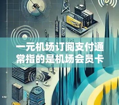 一元机场订阅支付通常指的是机场会员卡或订阅机场服务的方式，其中一元可能是指订阅费用或服务价格为一元。具体含义可能取决于服务类型或航空公司。以下是一些可能的解释和步骤