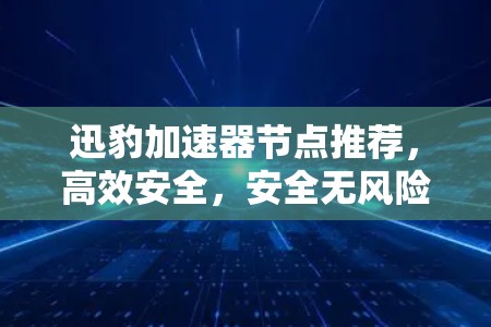 迅豹加速器节点推荐，高效安全，安全无风险