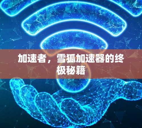 加速者，雪狐加速器的终极秘籍