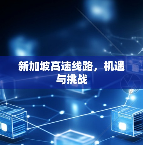 新加坡高速线路，机遇与挑战