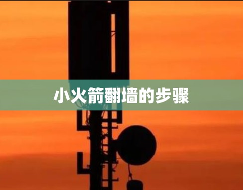 小火箭翻墙的步骤