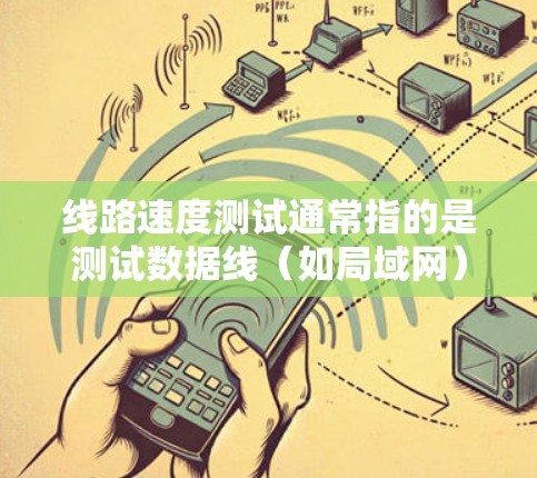 线路速度测试通常指的是测试数据线（如局域网）的传输速度。以下是一个基本的测试步骤