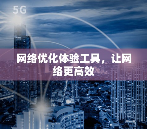 网络优化体验工具，让网络更高效