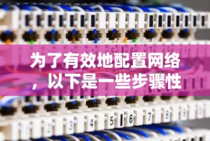 为了有效地配置网络，以下是一些步骤性的建议