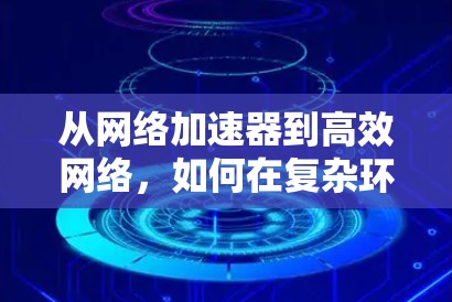 从网络加速器到高效网络，如何在复杂环境中打造更稳定、更高效的网络体验