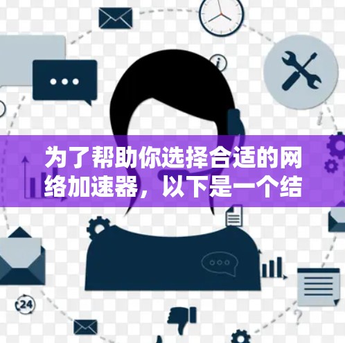 为了帮助你选择合适的网络加速器，以下是一个结构化的推荐指南，涵盖各种需求和场景