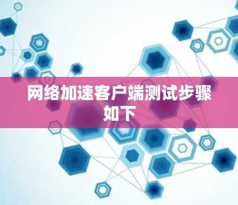 网络加速客户端测试步骤如下