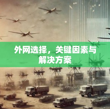 外网选择，关键因素与解决方案