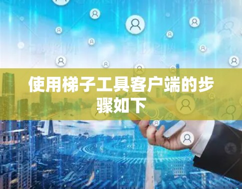 使用梯子工具客户端的步骤如下