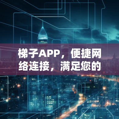 梯子APP，便捷网络连接，满足您的网络需求
