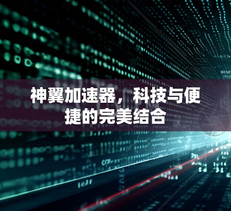 神翼加速器，科技与便捷的完美结合