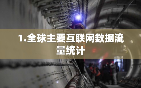 1.全球主要互联网数据流量统计