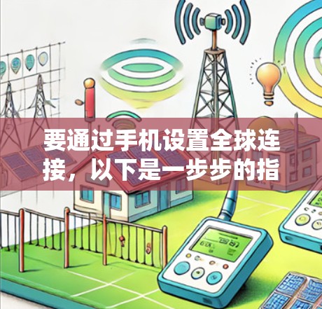 要通过手机设置全球连接，以下是一步步的指南