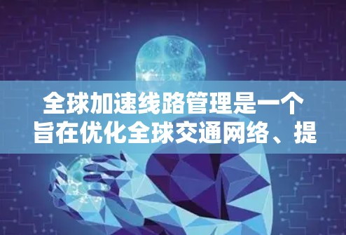 全球加速线路管理是一个旨在优化全球交通网络、提高通勤效率并减少通勤时间增加社会经济负担的重要措施。该领域涉及多个关键方面，以下是对该主题的分步解释