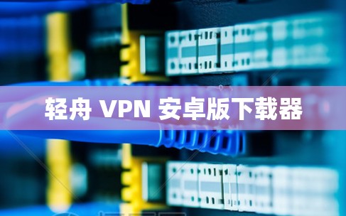 轻舟 VPN 安卓版下载器