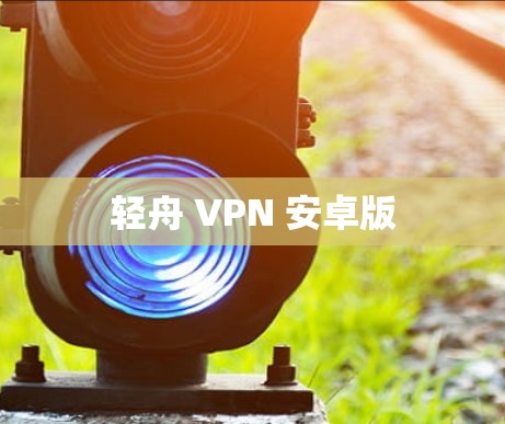 轻舟 VPN 安卓版