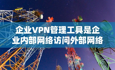 企业VPN管理工具是企业内部网络访问外部网络的工具，确保数据安全和访问控制。以下是详细的分析和建议